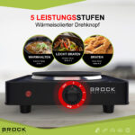 EP 100 BK Einzelkochplatte – Bild 3