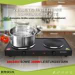 EP 200 BK Doppelkochplatte – Bild 9