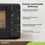 TO 5002 BKI Backofen mit Infrarotkochfeld 50L – Bild 7