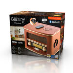 CR 1167 Retro Radio mit Bluetooth, USB/CD/MP3/Aufnahme – Bild 2