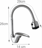 ZLN-0382 Küchenarmatur Edelstahl – Bild 4