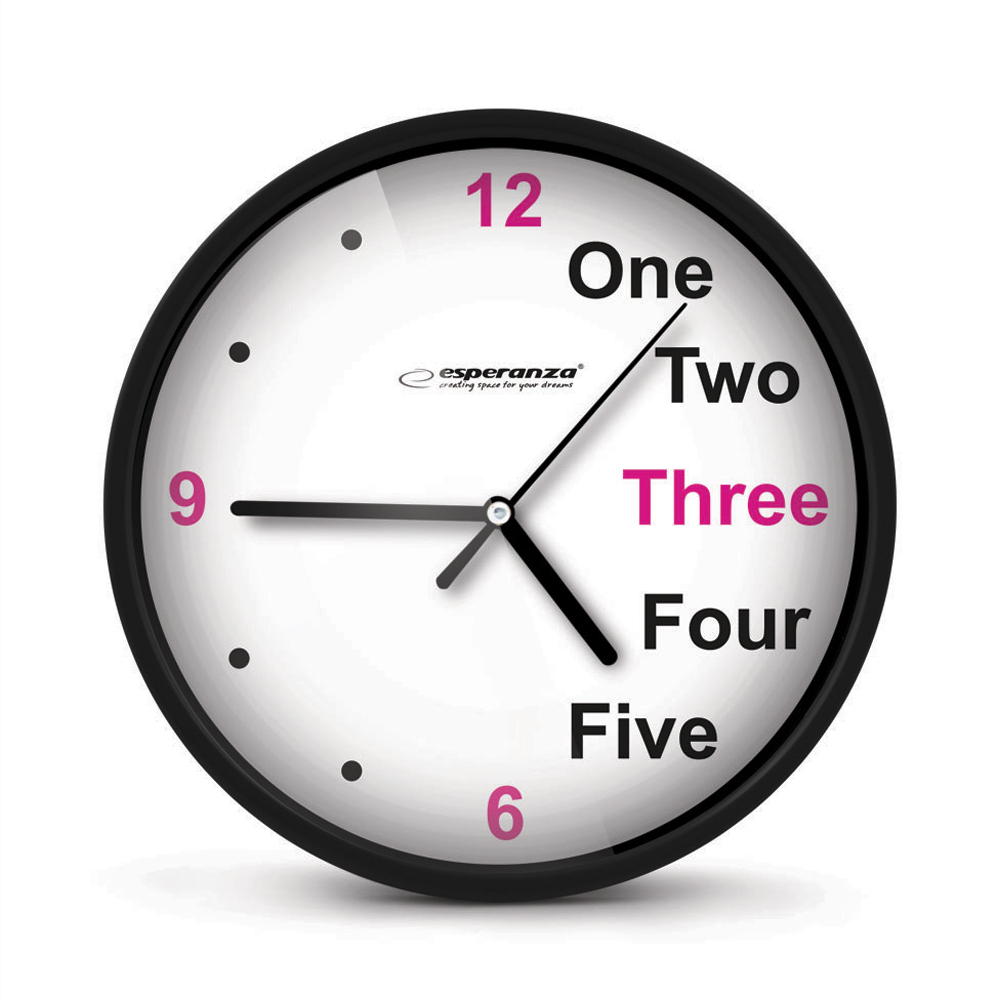 EHC014K EHC014K Wanduhr 20cm – Bild 1