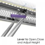 ZLN 7666 Bügelbrett 34x110cm – Bild 5