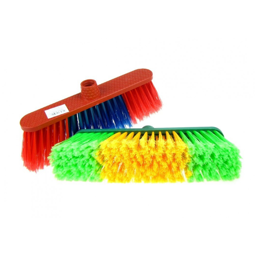 17410-SCZ-15121 (1) Besenkopf Regenbogen Muster 25x8 cm – Bild 1