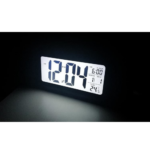 Wecker - schwarze LED-Digitaluhr 13,6x7,7cm – Bild 5