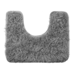 Badvorleger 3er Set – grau – Bild 4