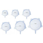 Silikondeckel – 6er-Set – Bild 4
