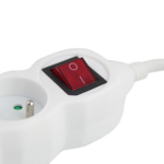 ELK210W Steckdosenleiste 3er mit Schalter, 1,5m – Bild 6