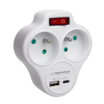 ELK311W Steckdosenleiste 2er mit Schalter, USB + USB-C – Bild 6