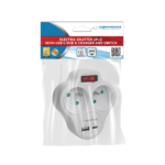ELK311W Steckdosenleiste 2er mit Schalter, USB + USB-C – Bild 2